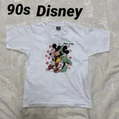 希少　90s　Disney　ミッキー　ミニー　Tシャツ　made in USA