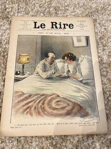 フランス　アンティーク　Le Rire 1910年