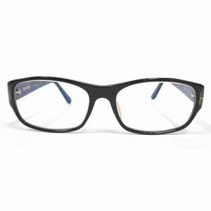 トムフォード TOM FORD 度入り 眼鏡 めがね メガネ アイウェア スクエアシェイプ TF5138 サイズ54□17-135 黒 ブラック ユニセックス