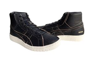 極美品!! 名作!! 日本製 ASICS Tiger GEL-PTG HI アシックスタイガー ゲル ポイントゲッター ブラウン 天然皮革 25 ㎝ MADE IN JAPAN