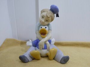 LLADRO/リヤドロ　ディズニー リヤドロ NAO ドナルド・ダック　625J