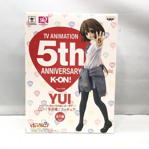 【中古】バンプレスト 5thあにばーさりー♪ フィギュア 平沢唯 未開封品 けいおん![240097198625]