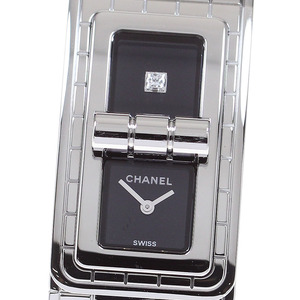 シャネル CHANEL H5144 コード ココ 1Pダイヤ クォーツ レディース 箱・保証書付き_821728