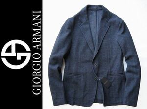 ◆本物◆GIORGIO ARMANI ◆上質ヘリンボーン アンコンジャケット48 新品