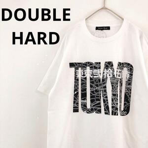 DOUBLE HARD　ダブルハード　半袖Tシャツ　プリントT　東京弐拾伍時　M