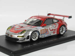 1/43 ポルシェ 997 GT3 RSR フライングリザード モータースポーツ #80 ルマン 2010