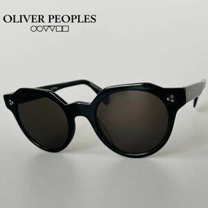 サングラス ◆Oliver Peoples◆ オリバーピープル メンズ レディース クラウンパント ブラック【新品】黒 高級 イタリア ハンドメイド