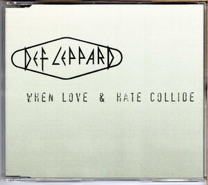 【中古CD】DEF LEPPARD / WHEN LOVE ＆ HATE COLLIDE