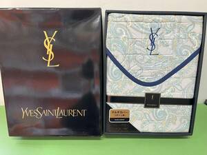 イヴサンローラン Yves saint Laurent こたつ 上掛け キルト【未使用長期保管品】