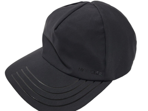 新品本物モンクレールMONCLER【Matt Black マットブラックコレクション】ベースボールキャップ 帽子 ハット Tシャツ パーカーに合う 
