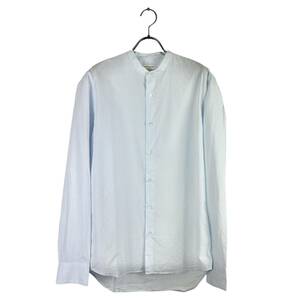 Dries Van Noten(ドリス ヴァン ノッテン) collarless shirts（blue）