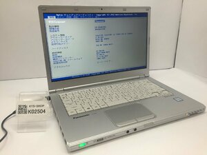 ジャンク/ Panasonic CF-LX6RDPVS Intel Core i5-7300U メモリ8.19GB SSD256.06GB 【K02504】