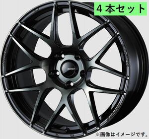 個人宅発送可能 ウエッズスポーツ WedsSport 18X8.5J +35 5穴 PCD114.3 WBC M14 ホイール 4本セット SA27R エスエー (74176)