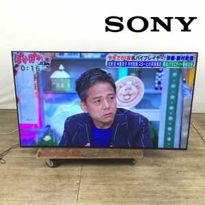 1206【直接引取限定/配送不可】 SONY BRAVIA ソニー ブラビア 4K有機ELテレビ KJ-65A9F 65V型 2019年製 リモコン付き