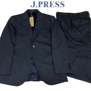 ☆ JP344A5 新品!春夏9.1万 J.PRESS Jプレス 定番 Essential Clothing ハウンドトゥース スーツ 千鳥 オンワード樫山 訳あり