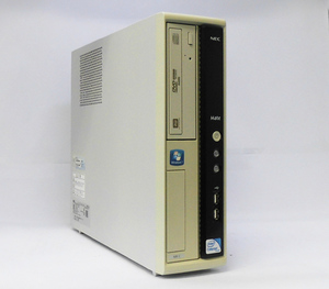 ☆ 即決 NEC Cel-E3400 2.6G/2048M/250G/DVDRAM/Win7 Mate MR-C