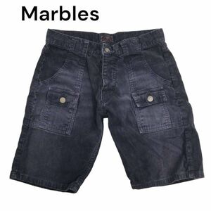 Marbles マーブルズ 春夏 USED加工★ コーデュロイ ベイカー ショート パンツ Sz.S　メンズ 日本製　C4B01749_4#P