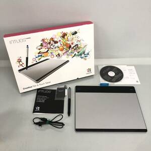 T■ wacom ワコム Intuos comic クリエイティブ ペン & タッチタブレット イラスト マンガ制作 漫画 周辺機器 通電確認済み 中古品