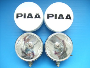 新品 PIAA 20cm 丸型 H4バルブ ドライビングランプ フォグランプ スポットランプ補助灯 補助ライト ピア 旧車 当時物 丸形オフロード箱なし