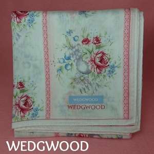 【未使用新品】　WEDGWOOD　ウェッジウッド　ハンカチ　25　8271