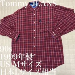 Tommy JEANS 90s OLD 1999年製　ネルシャツ　サイズL相当