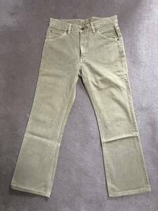 USED LEE BOOTS CUT COLOR JEANS 00102 中古 リー ブーツカット カラー ジーンズW32 L30 送料無料