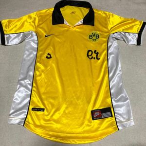 90s NIKE ナイキ ボルシア ドルトムント ユニフォーム ホーム ドイツ ブンデスリーガ サッカー シャツ vintage ヴィンテージ