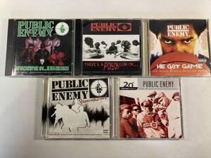 W8349 パブリック・エナミー 5枚セット｜The Best Of Public Enemy Apocalypse 91 He Got Game There