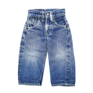 60s ビンテージ LEVIS リーバイス 503ZXX Kids キッズ AGE0 デニム パンツ ジーンズ ジーパン 60年代 BIG E ビッグイー 隠しリベット 古着