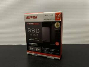 ☆新品未使用☆BUFFALO☆バッファロー☆1.9TB☆ポータブルSSD☆SSD-PGM1.9U3-B☆ブラック☆