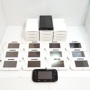 346) WiiU 本体 ゲームパッド 計26点 まとめ売り 動作未確認 ジャンク WUP-101 WUP-010 Nintendo console ニンテンドー 任天堂