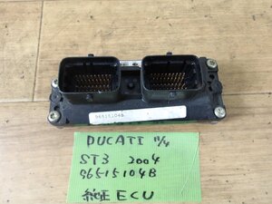 中古部品入庫　ドカティDUCATI社製 ST3/2004 純正ECU【96515104B】作動未確認