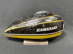 当時物 カワサキ Kawasaki プレスタンク タイガー タンクZ900RS Z1 中処理後未使用　ライナー外側付着沢山　ジャック扱い ガソリン滲み無　