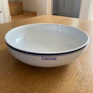 未使用　DANSK ダンスク ビストロ パスタボウル φ20cm 電子レンジ・オーブン・食洗器対応 カレー皿　洋食器　nb