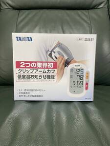 2024年11月購入　TANITA　上腕式血圧計　BP-223