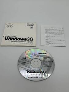 【送料込み】 Microsoft Windows 98 SE アップデート版　PC/AT互換機、PC9800シリーズ対応 『Windows98 ユーザー用』 アップグレード