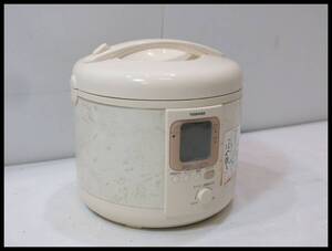 ■東芝 マイコン 保温釜 炊飯器 RCK-15EMT 8合炊き レトロ■3S65