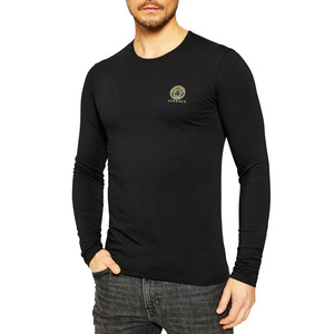 送料無料 5 VERSACE ヴェルサーチ AUU01007 ブラック メデューサ 長袖Tシャツ size 3