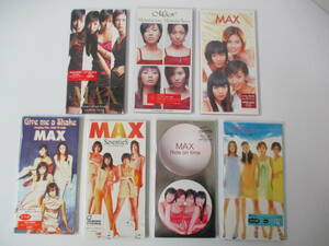 【即決あり】未開封 MAX シングル Ride on time 閃光 Seventies あの夏へと Give me a shake shonin