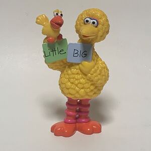 【Vintage】セサミストリート ビッグバード リトルバード PVC フィギュア Applause 90’s Sesame Street Big Bird Little Bird Figure