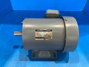 【整備済中古】日立　0.75KW　モーター　TFO-FK（だと思われます）　4P　三相モートル　全閉外扇型*M280