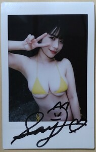 ◆江里口さよ◆ 「ごめん、好きかも」 DVD特典 直筆サイン入り現場チェキ d