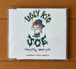 アグリー・キッド・ジョー　Ugly Kid Joe／Everything About You　★イギリス盤　廃盤！★　1stシングル　レア！