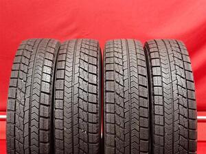 スタッドレス4本 《 ブリヂストン 》 ブリザック VRX [ 145/80R13 75Q ]9.5/9分山★ ワゴンR MRワゴン ウェイク ムーヴ N-WGN stati13