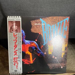 LPレコード★洋楽★デビッド ボウイ ★Let Dance ★帯付 ★David Bowie ★レコード大量出品中★まとめ買いがお得