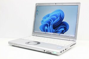 1円スタート ノートパソコン Windows11 Panasonic レッツノート CF-SZ6 第7世代 Core i5 SSD256GB メモリ8GB 12.1 Windows10 カメラ