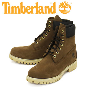 Timberland (ティンバーランド) A62KN 6in PREM WP BT 6インチプレミアムウォータープルーフブーツ Dark Brown TB463 US10-約28.0cm