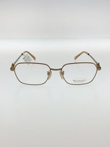 BVLGARI◆メガネ/442 Eyeglass Frames/GLD/CLR/レディース/153TK