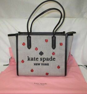 ラッピングOK 新作 新品 ケイトスペード トートバッグ エラ kate spade NEW YORK 新作 リンゴ 定価73,000円