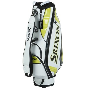 新品未使用★スリクソン SRIXON キャディバッグ GGC-S166★ホワイト/イエロー★ゴルフバッグ